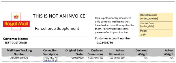 Example Supplement